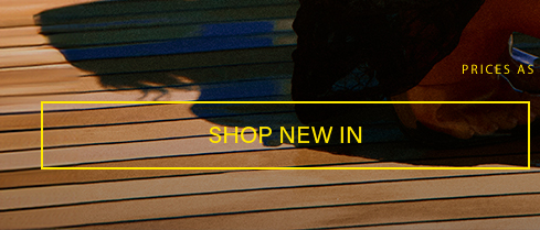 Shop New In banner. Explore the latest new arrivals and collections.