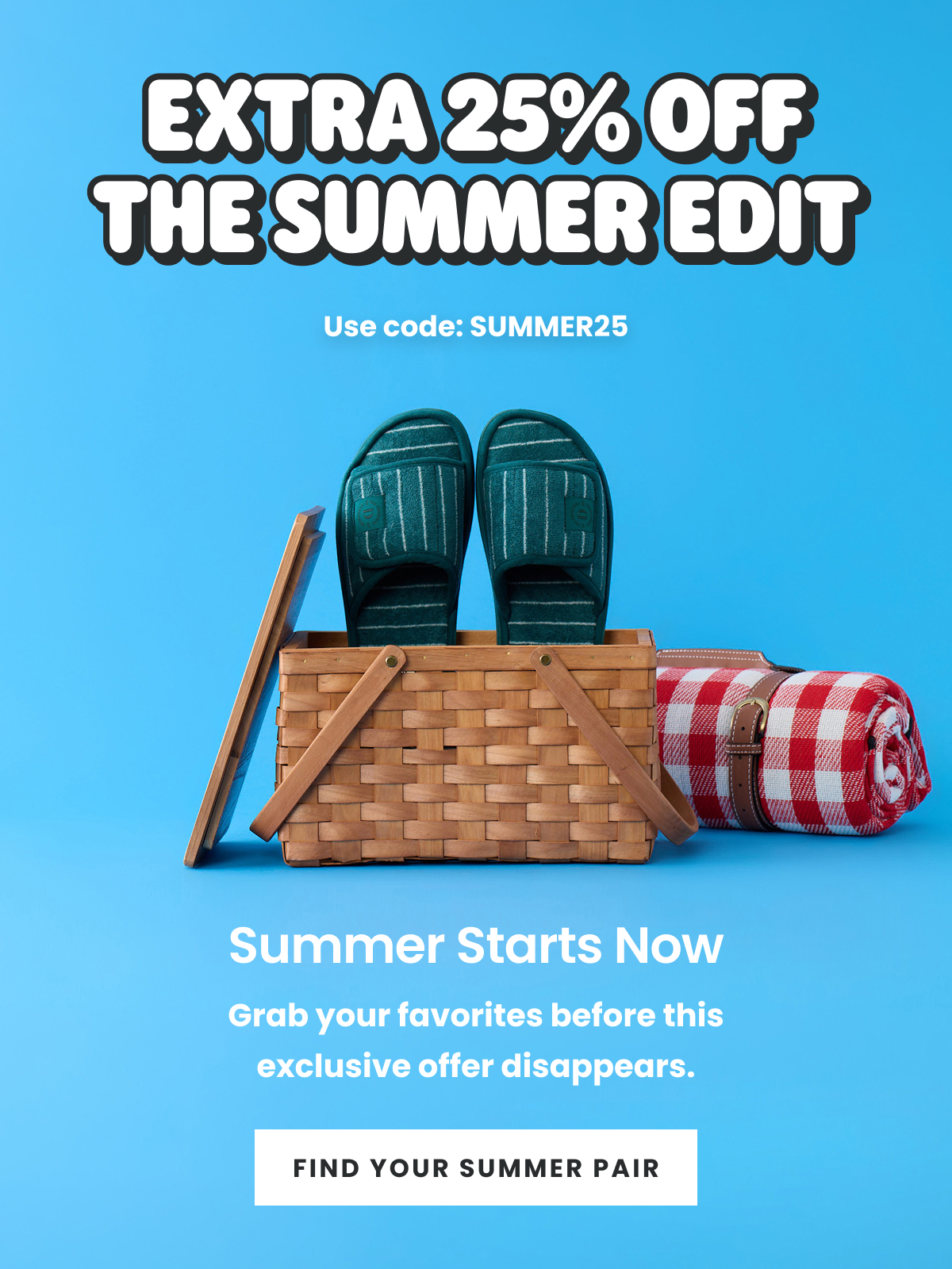 Extra 25% Off The Summer Edit | Shop The Summer Edit >