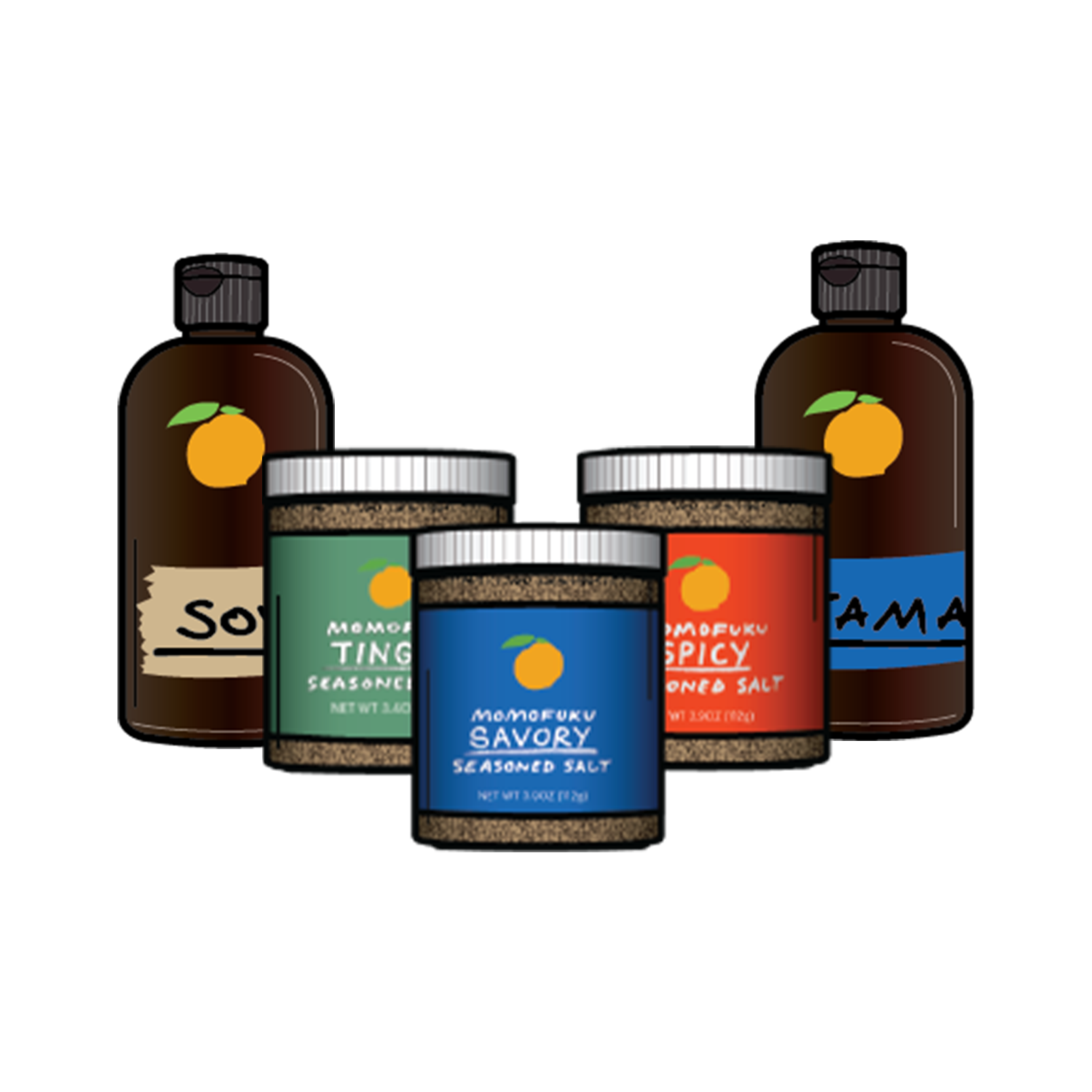 momofuku liquids & salts