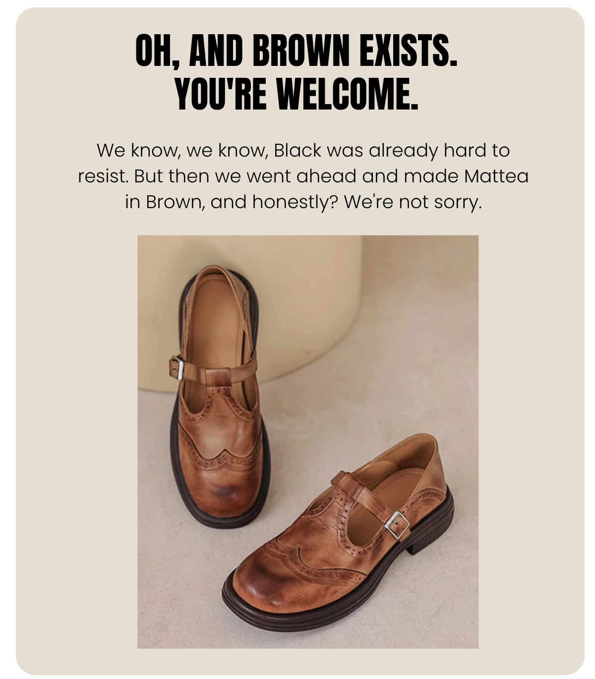 SHOP MATTEA NOW