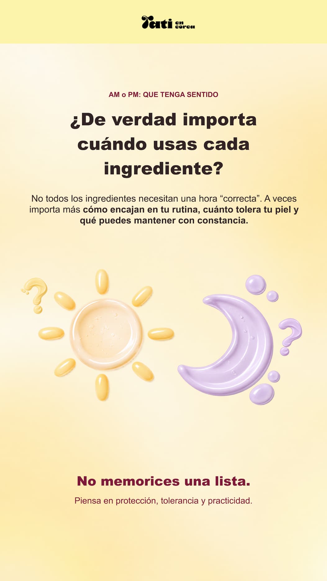 ¿De verdad importa cuándo usas cada ingrediente? — 1