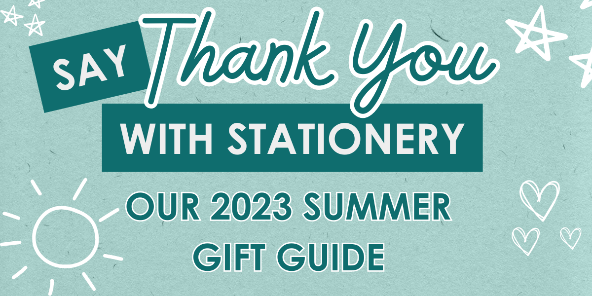 Say 'thank you' with stationery! The Positive Teacher Company UK