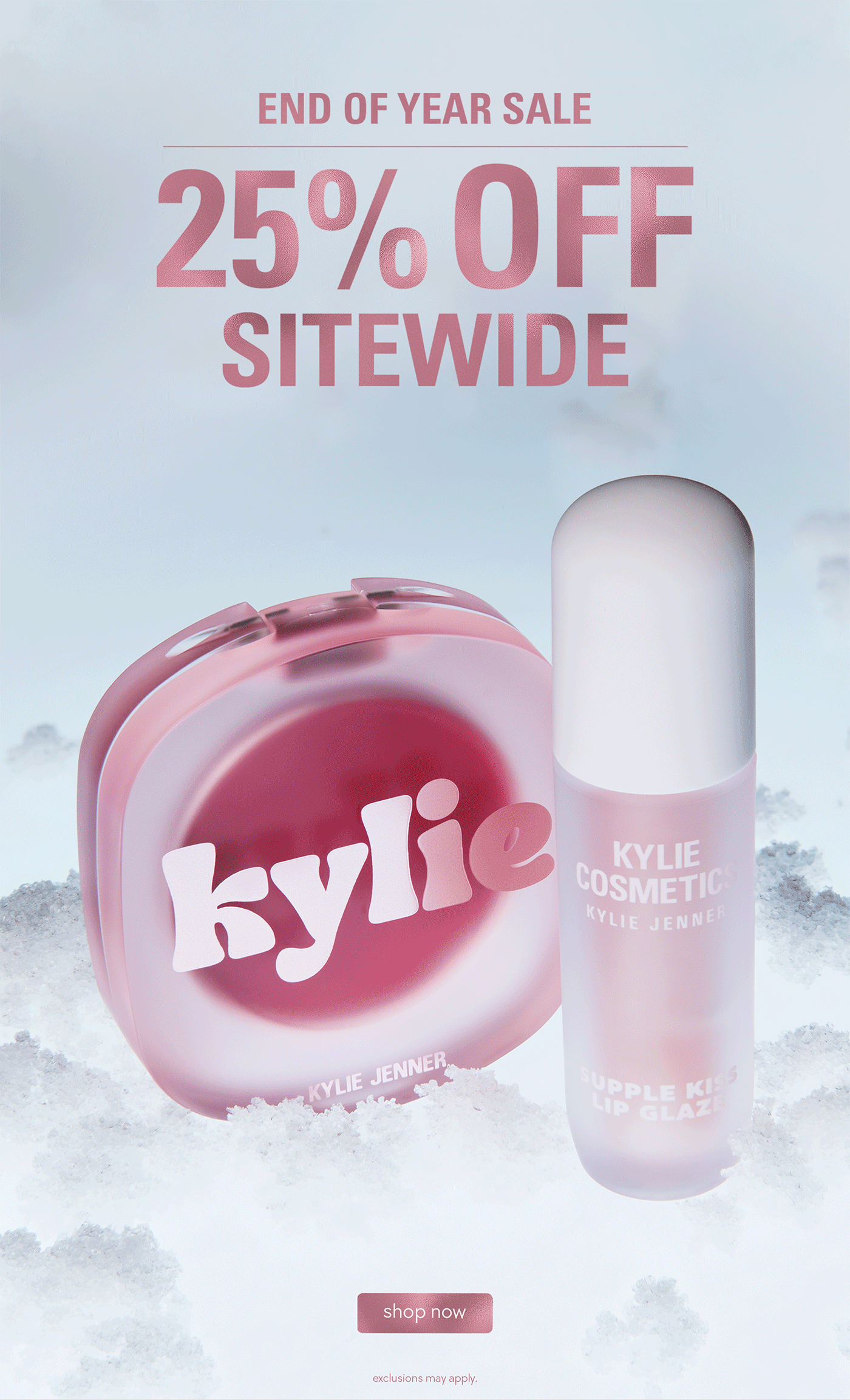 end of year sale 25% off sitewide