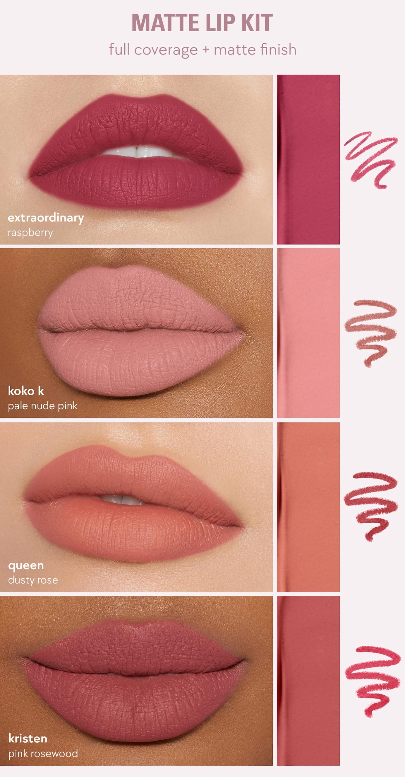 matte lip kit
