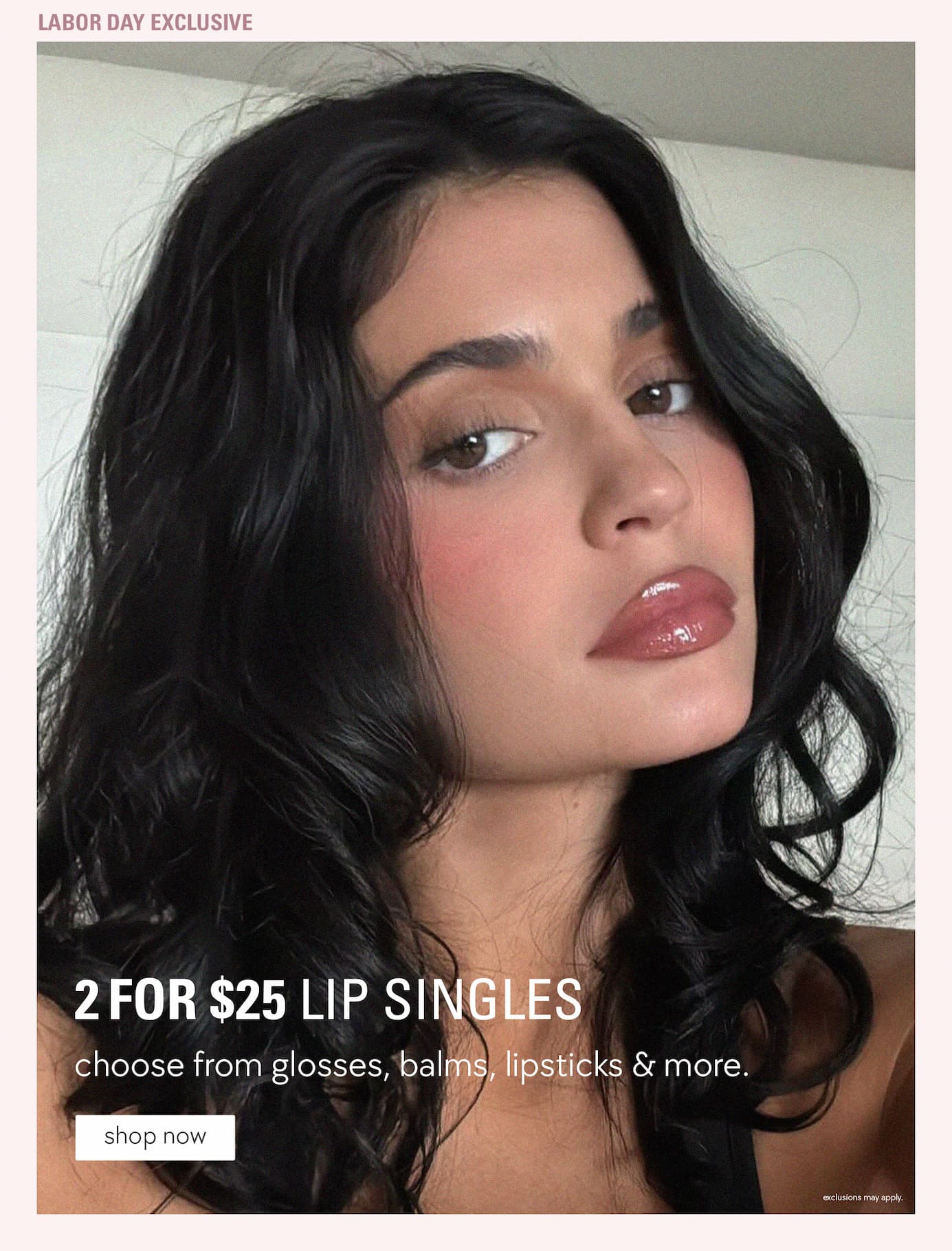 labor day exclusive: 2 for $25 Lip Singles