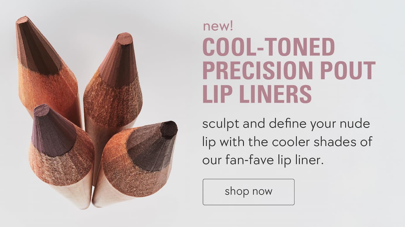 new cool-toned precision pout lip liners