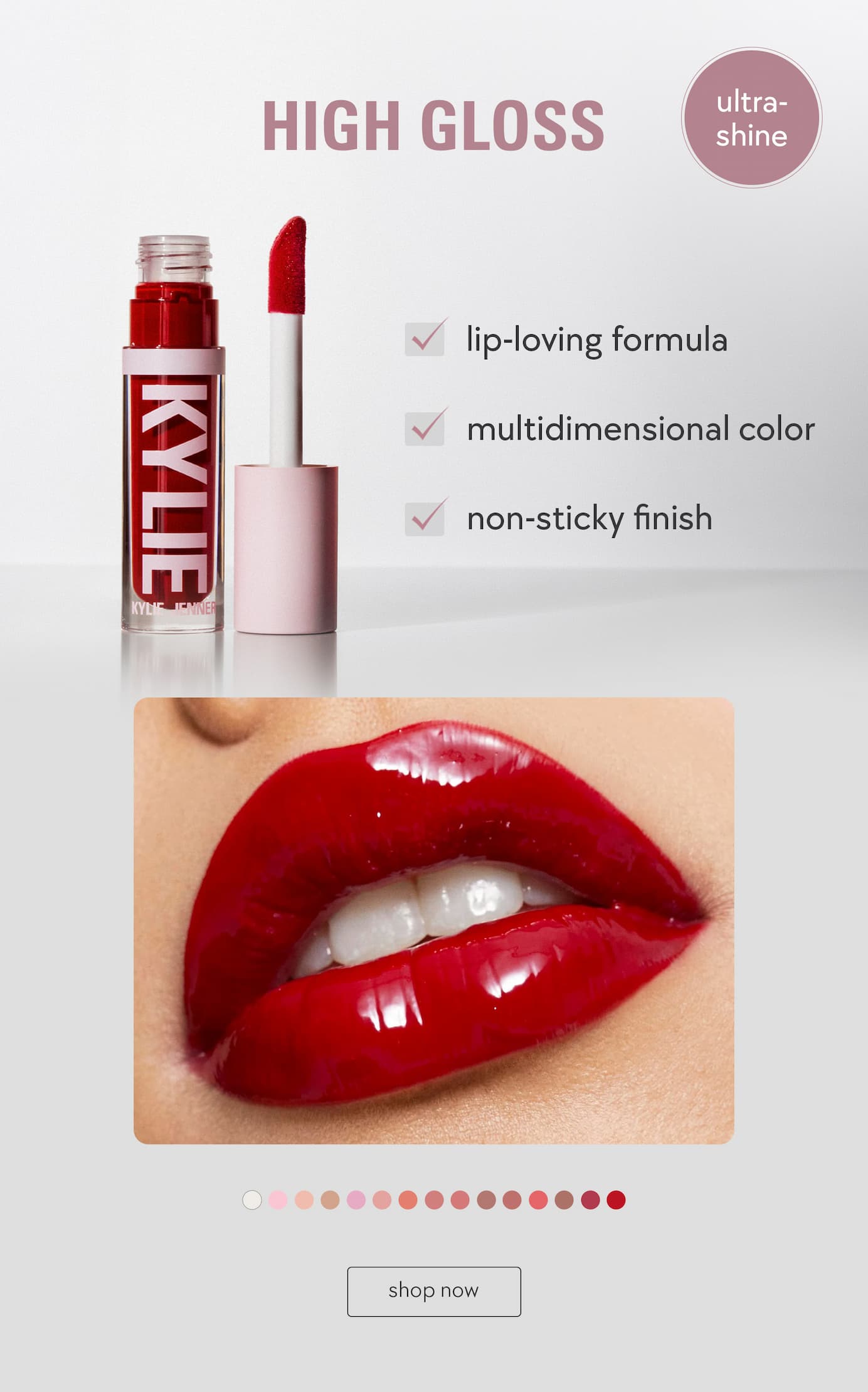 ultra-shine: high gloss