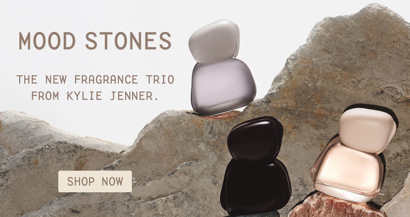 mood stones: the new fragrance trio from kylie jenner