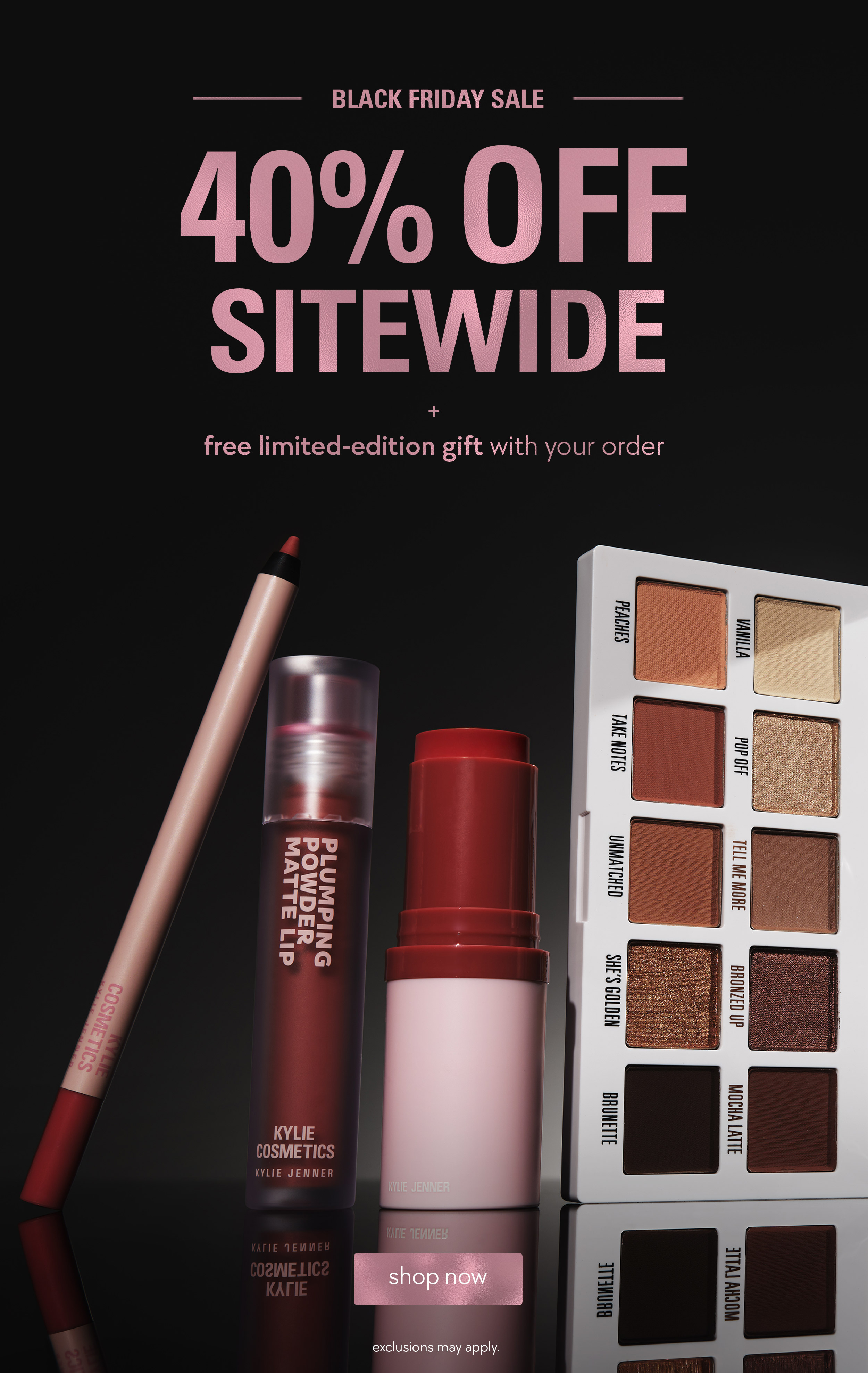40% off sitewide + free limited-edition gift with your order