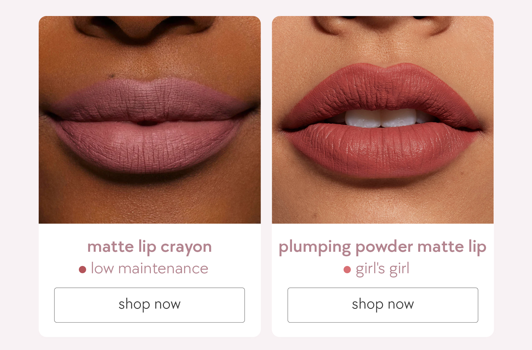 shop 2 for $22 lip singles