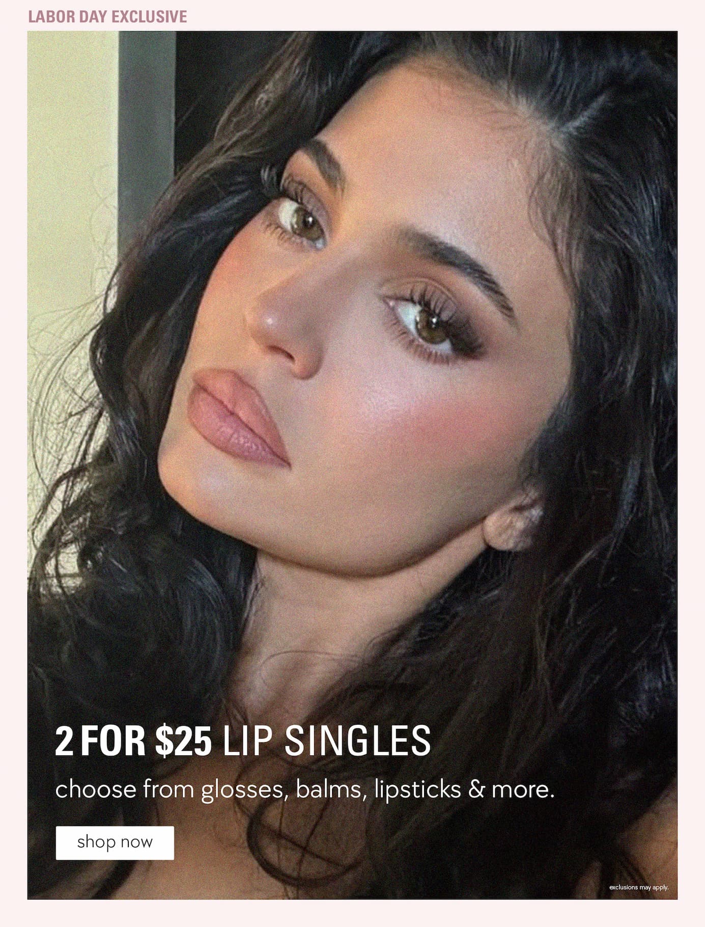labor day exclusive: 2 for $25 Lip Singles
