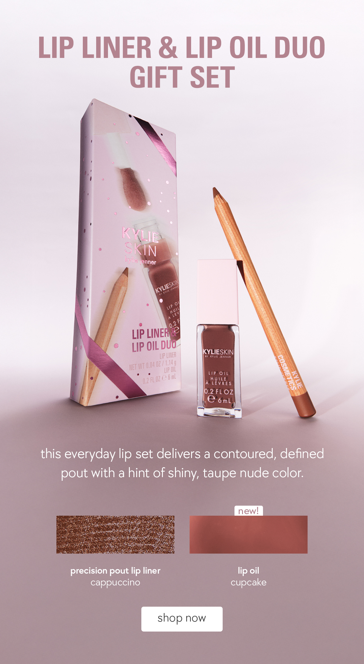 lip liner & lip oil duo gift set lip liner & lip oil duo gift set