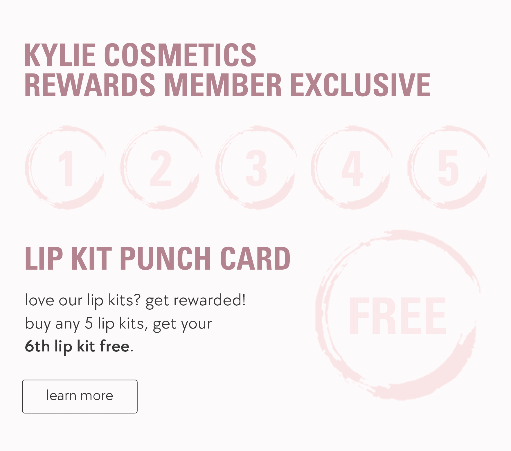 kylie cosmetics rewards member exclusive 