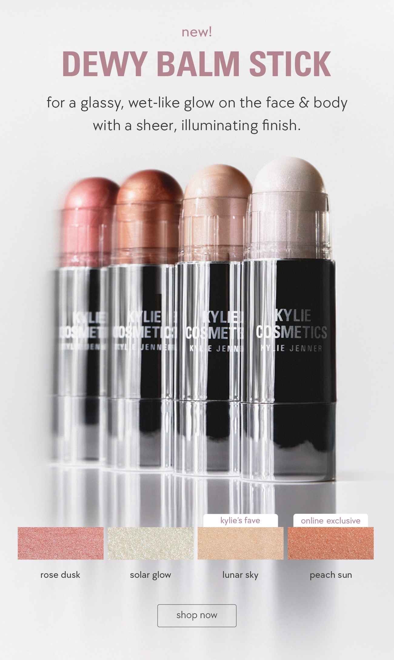 new! dewy balm stick