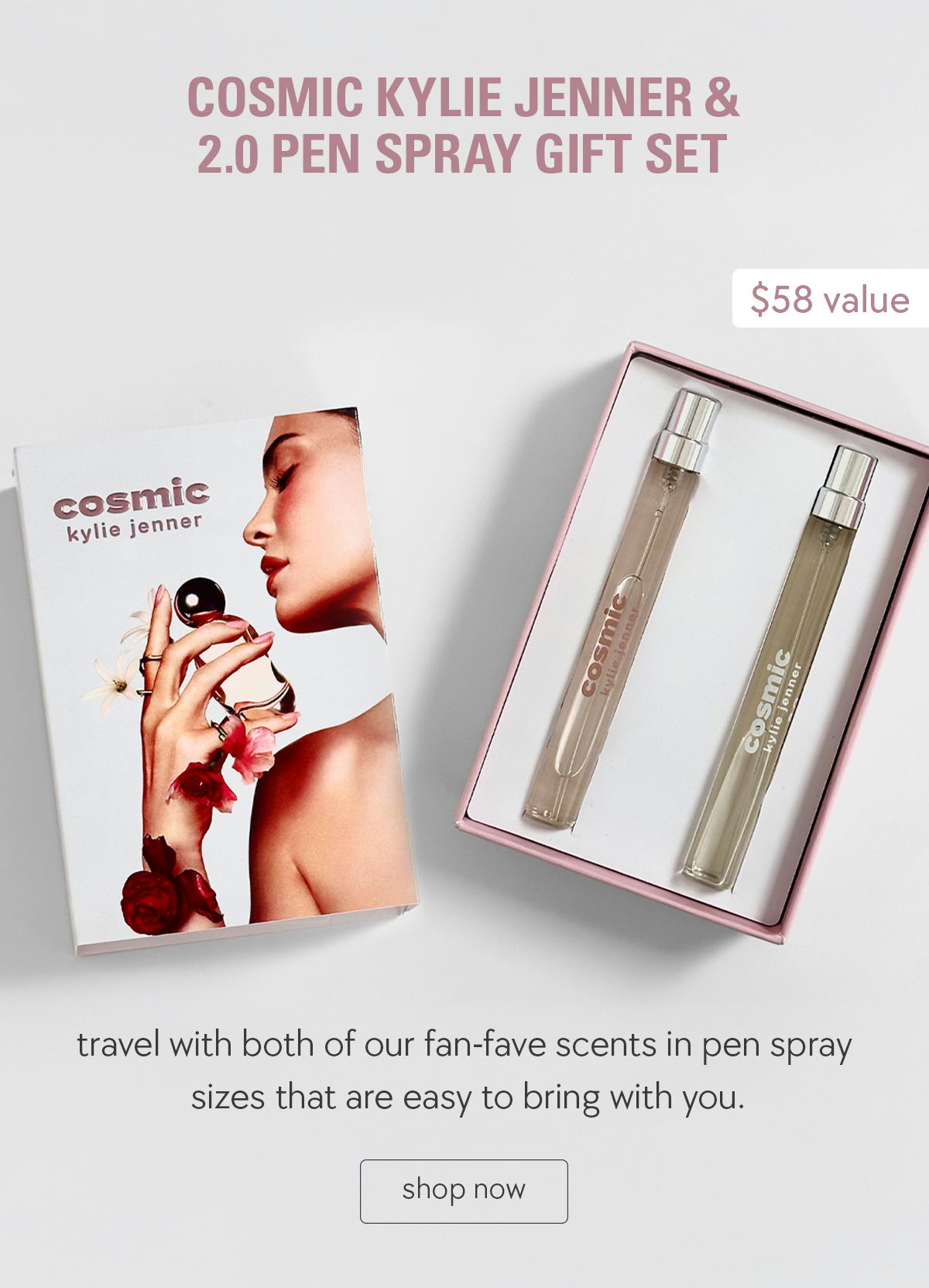 cosmic kylie jenner & 2.0 pen spray gift set cosmic kylie jenner & 2.0 pen spray gift set