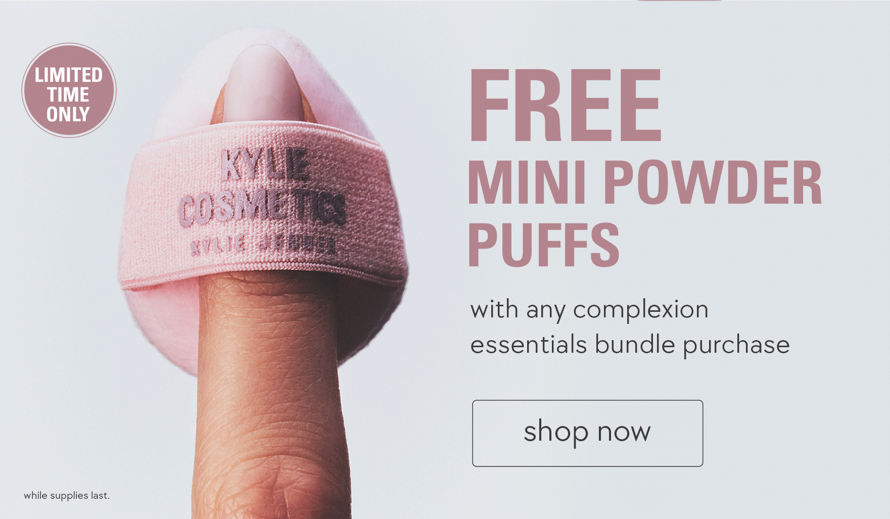 free mini powder puffs