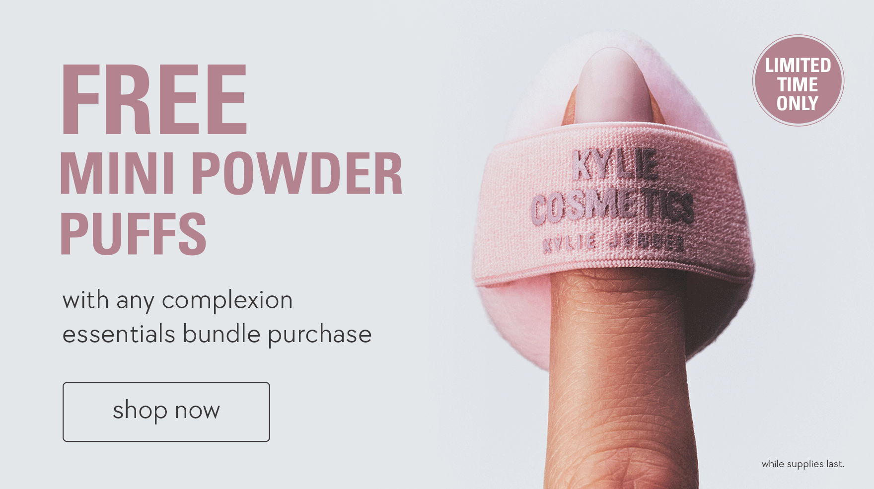 free mini powder puffs