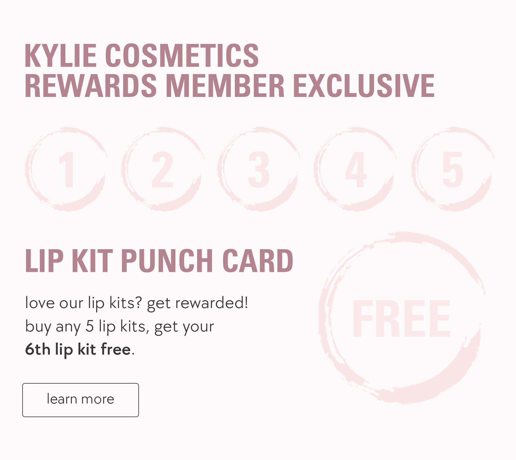 kylie cosmetics rewards exclusive