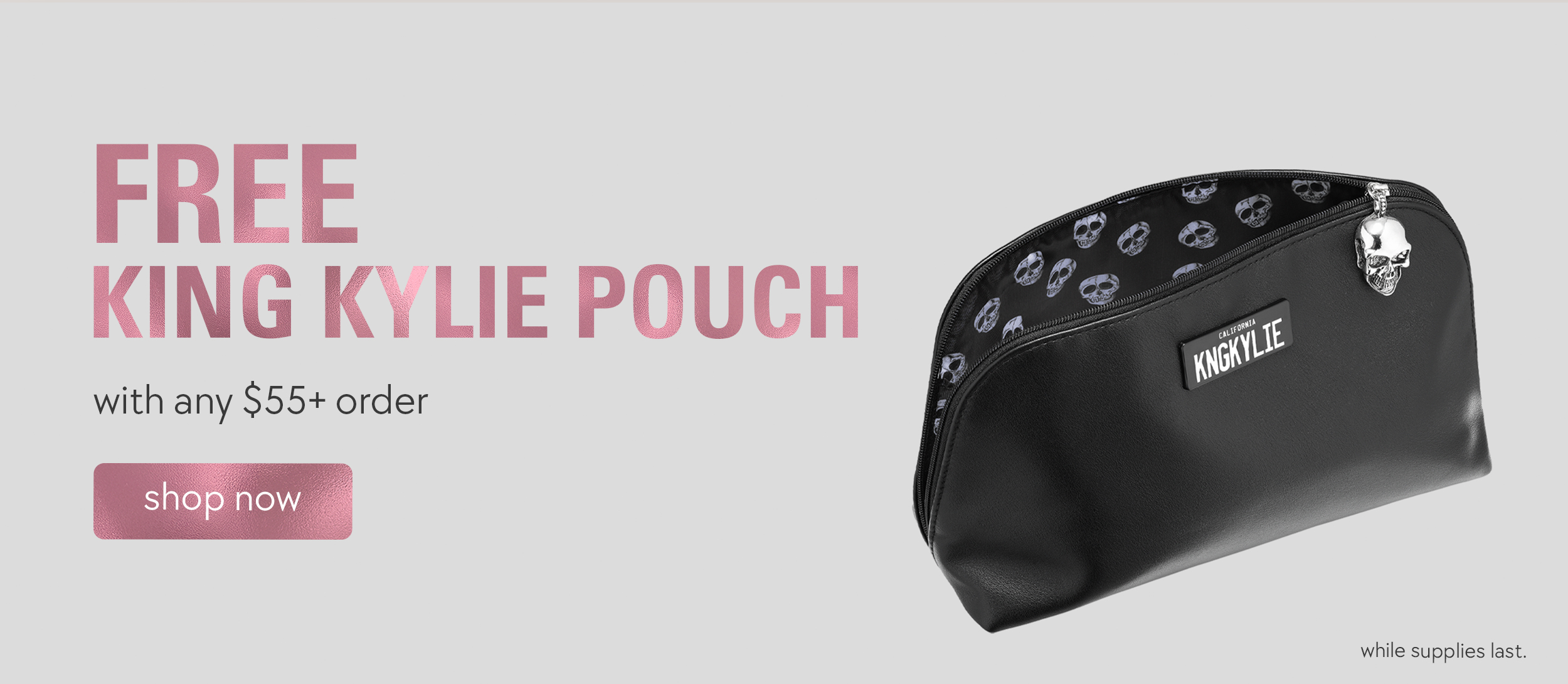 free king kylie pouch