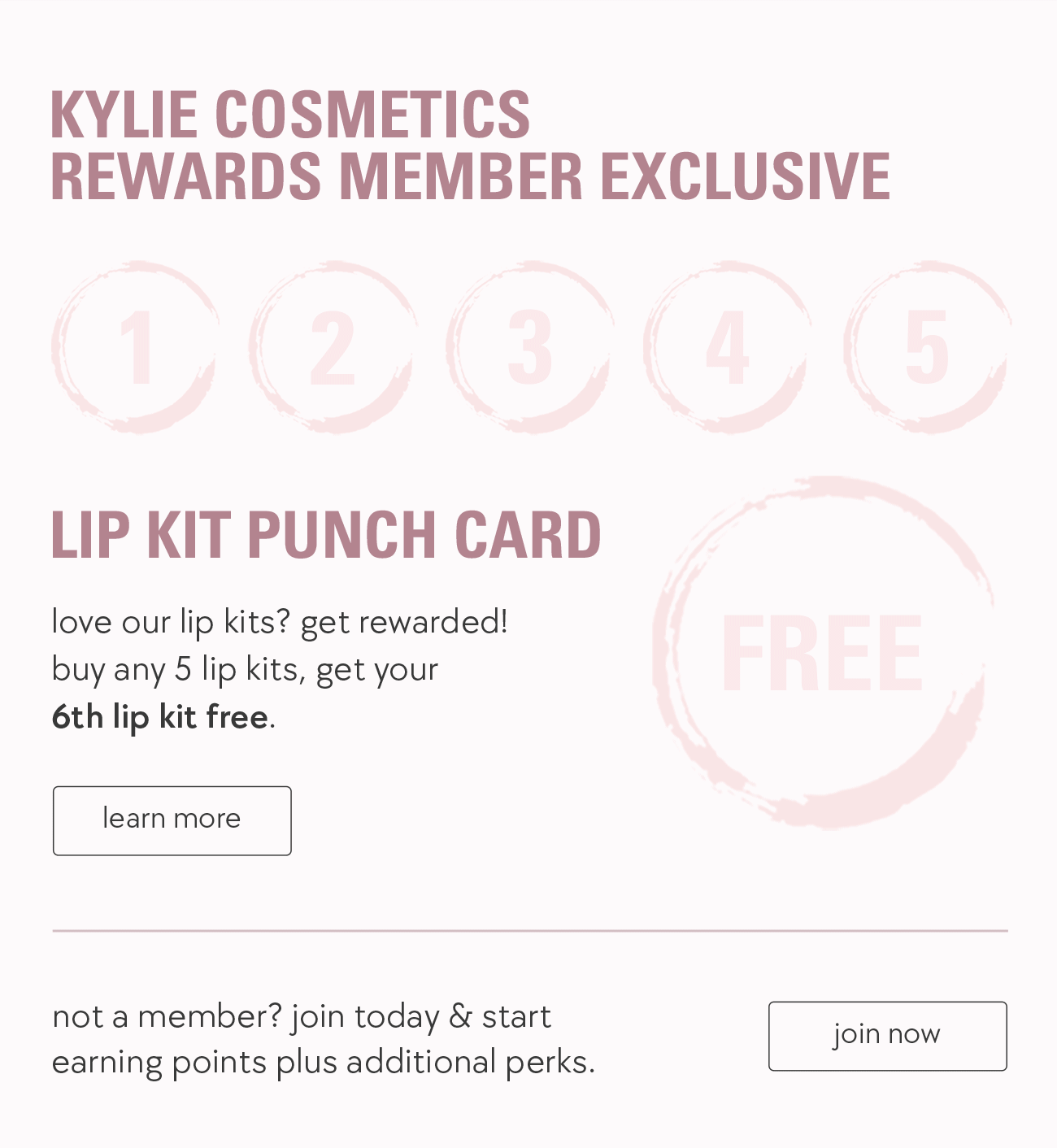 buy 5 lip kits, get your 6th free