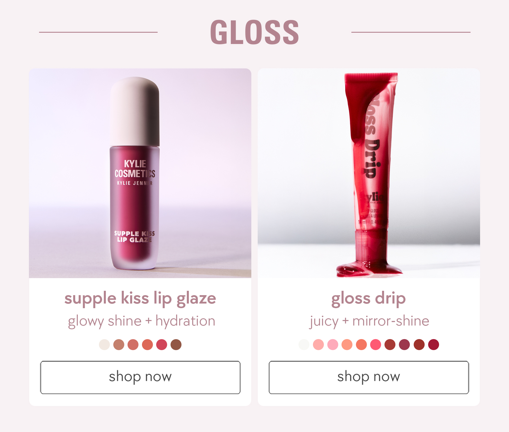 shop glosses