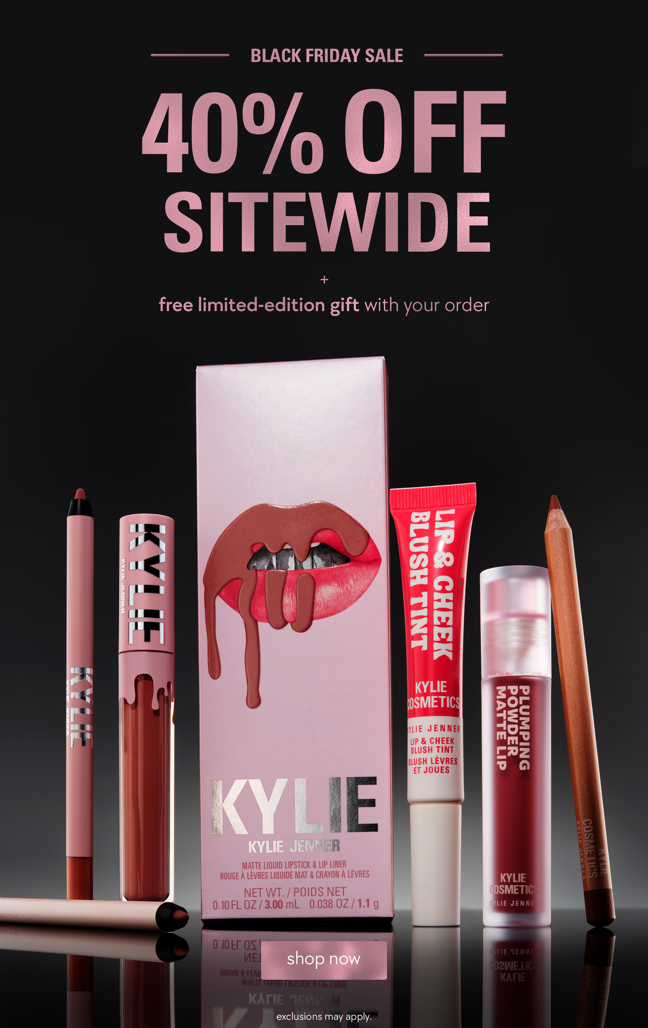 40% off sitewide + free limited-edition gift with your order