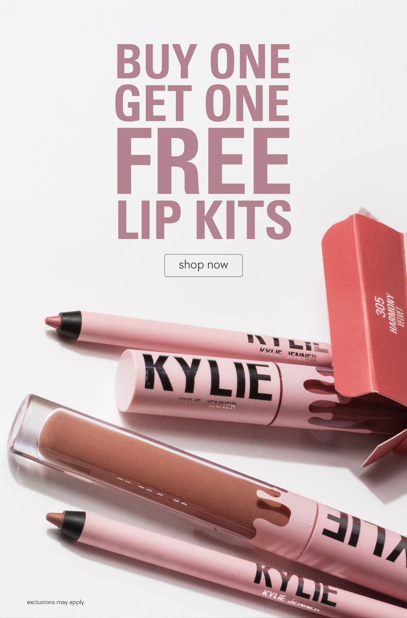 buy one, get one free lip kits