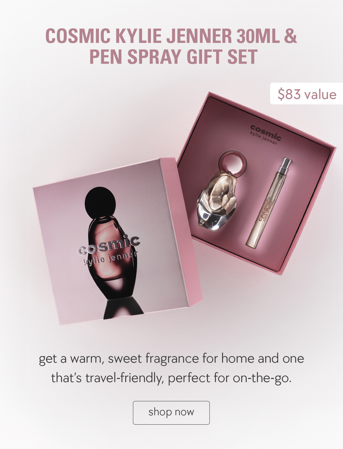 cosmic kylie jenner 30ml & pen spray gift set cosmic kylie jenner 30ml & pen spray gift set