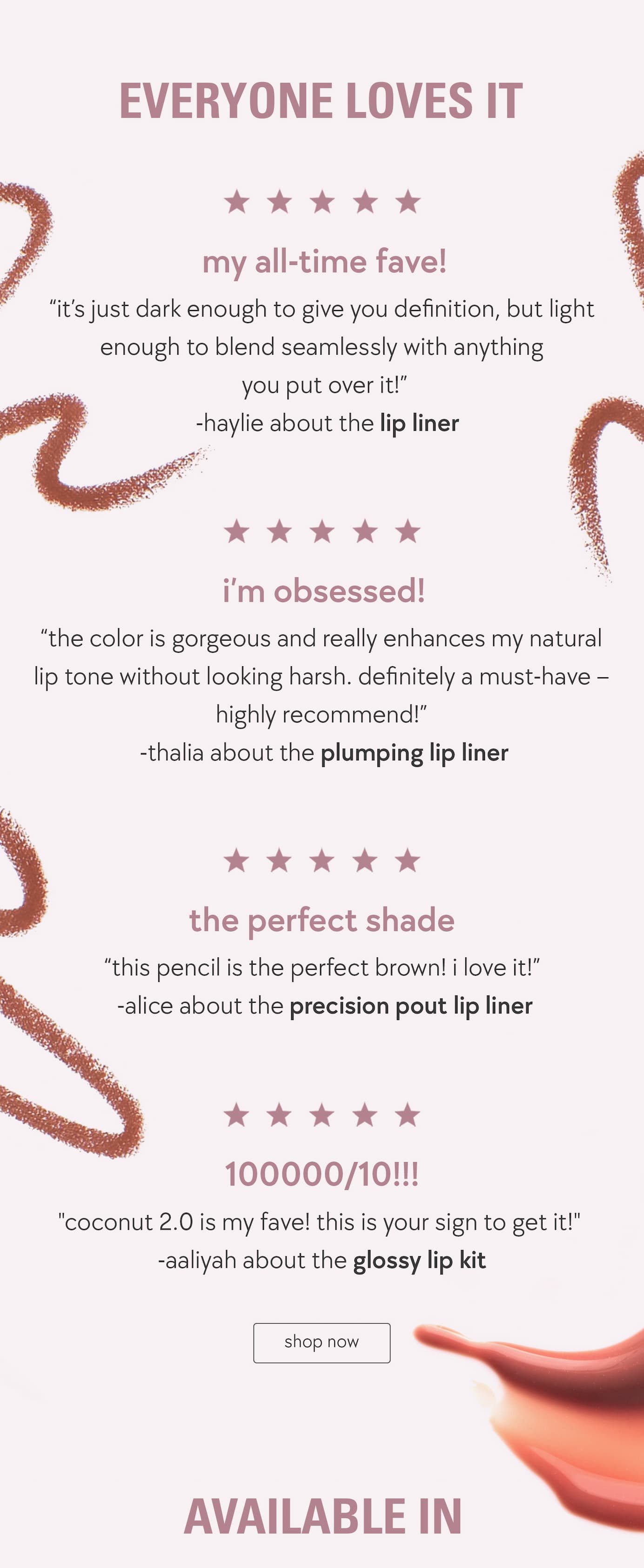 everyone loves it: 5-star reviews