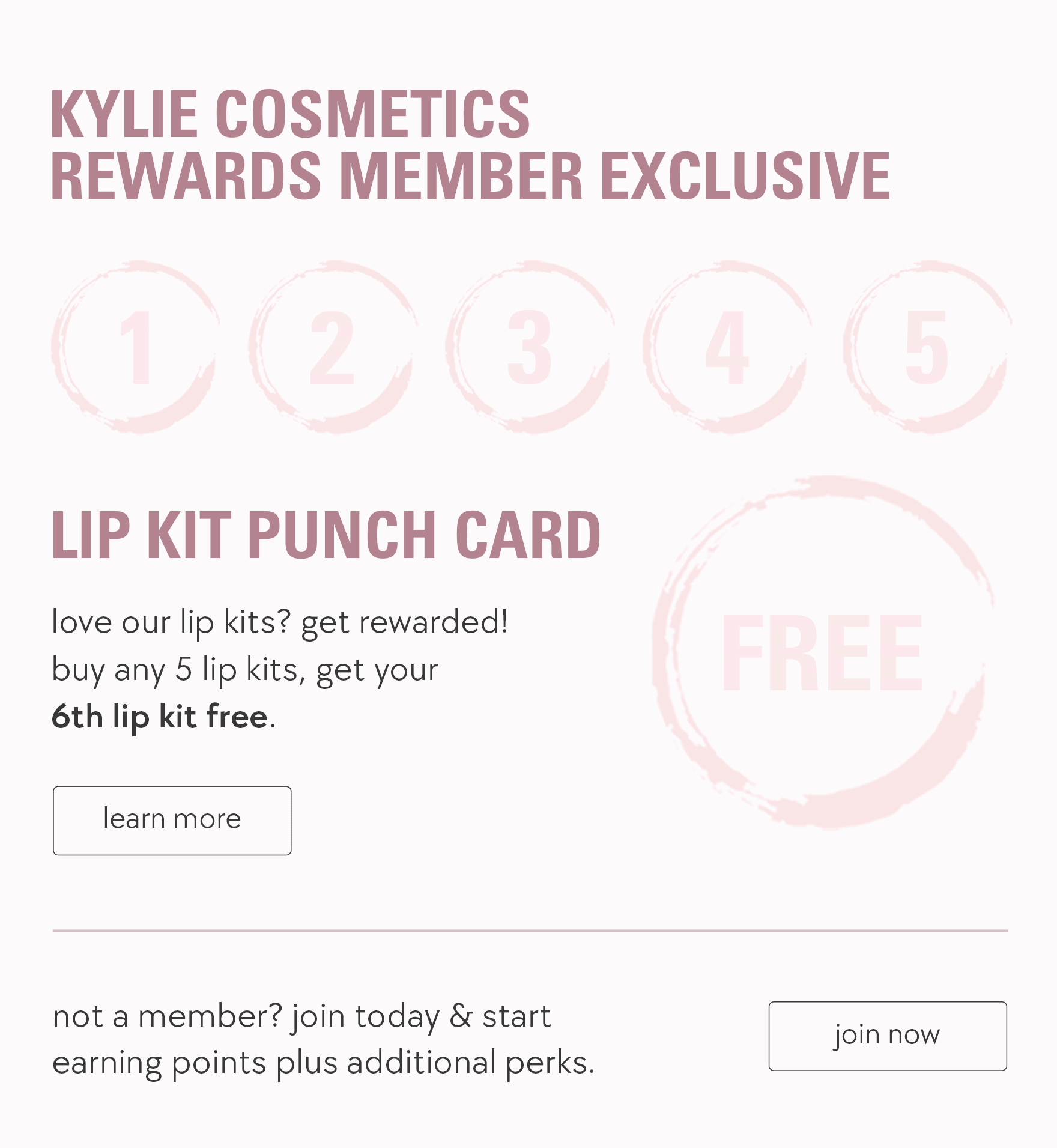 buy 5 lip kits, get your 6th free