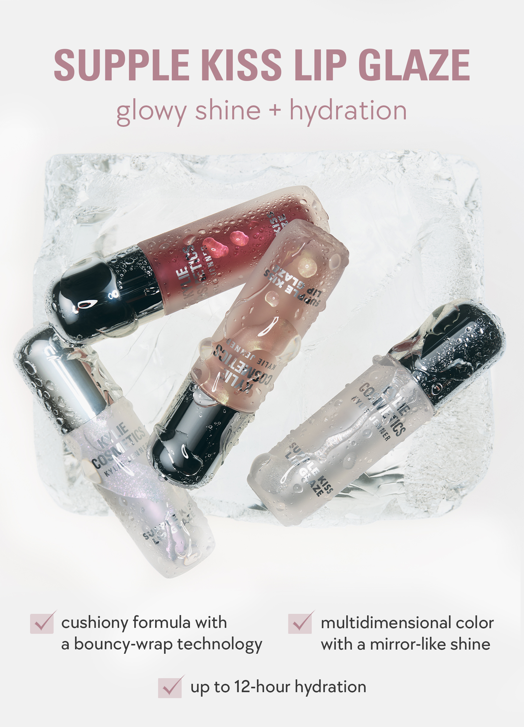 supple kiss lip glaze