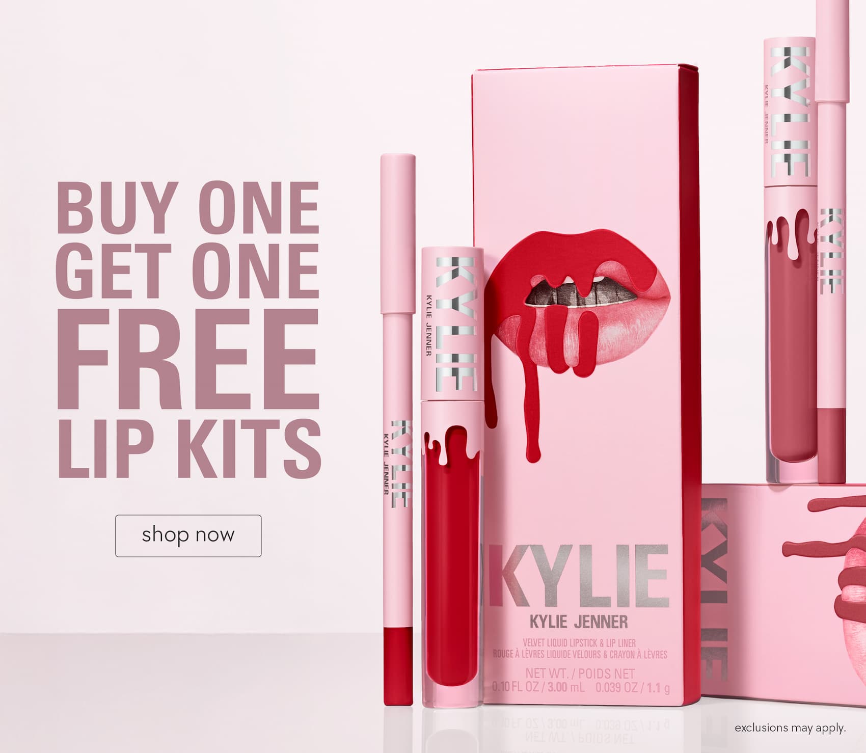 buy one, get one free lip kits