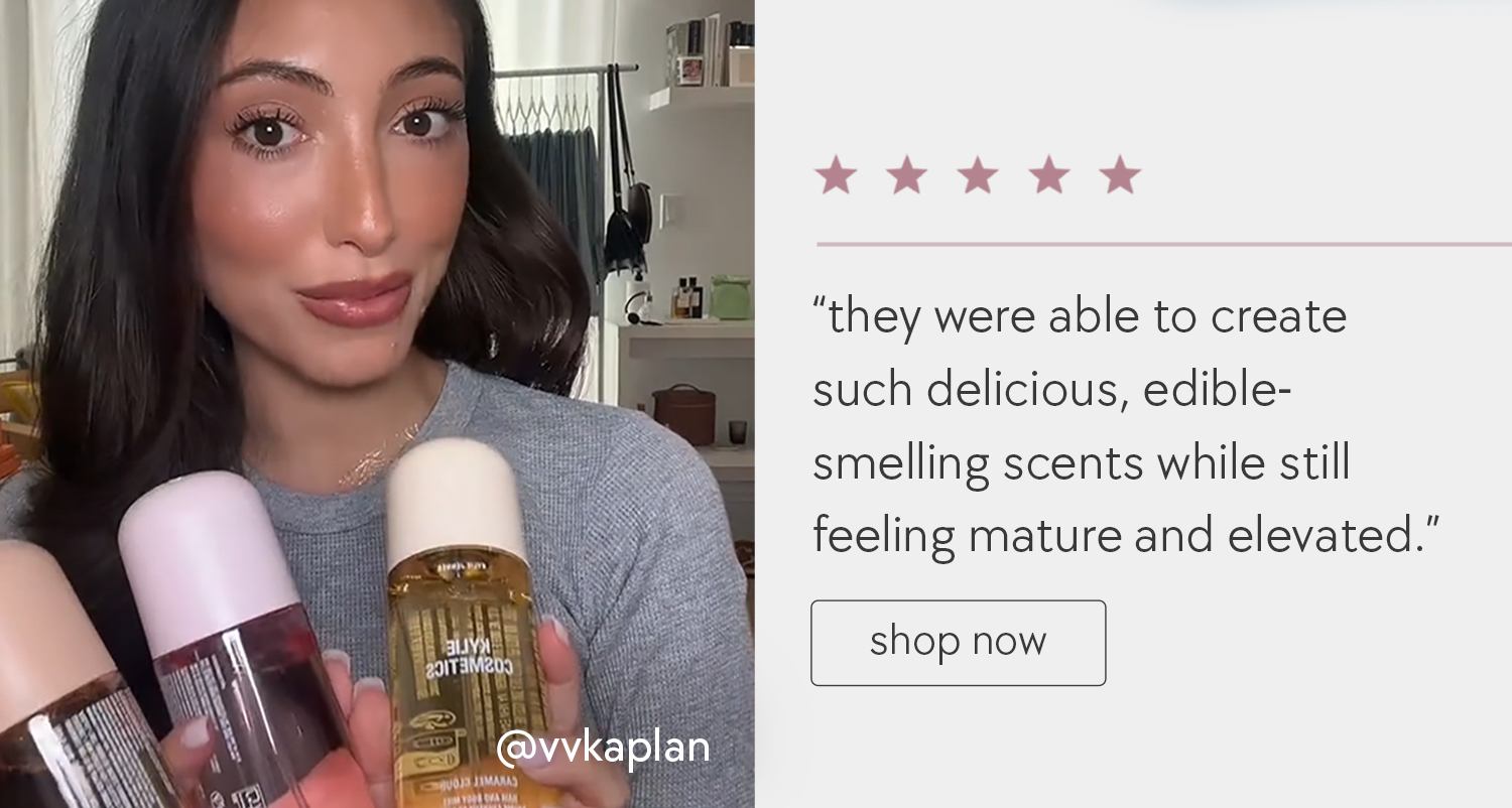 "they were able to create such delicious, edible-smelling scents while still feeling mature and elevated."