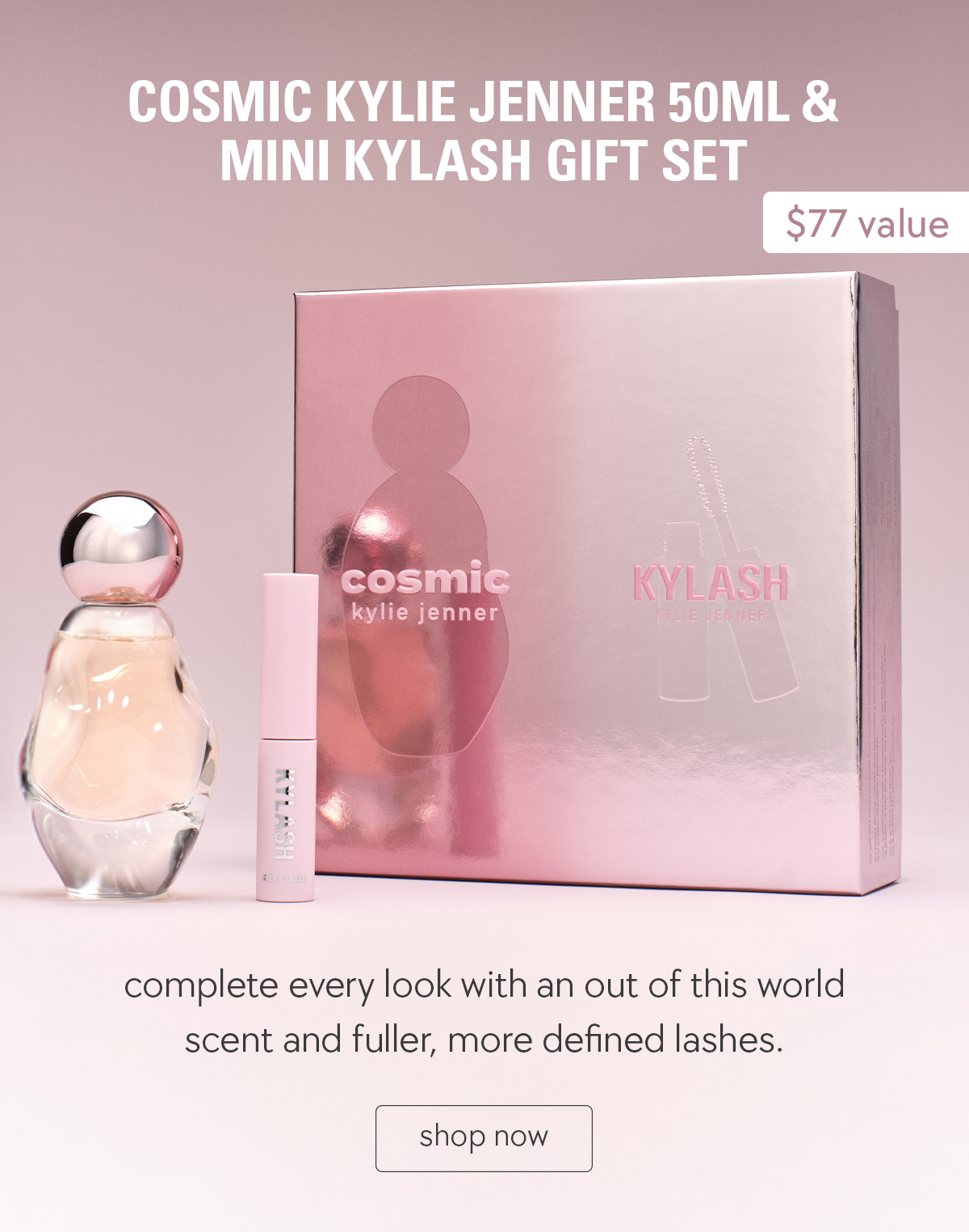 cosmic kylie jenner 50ml & mini kylash gift set cosmic kylie jenner 50ml & mini kylash gift set