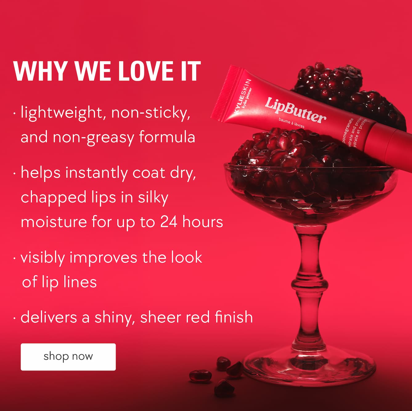 why we love pomegranate lip butter