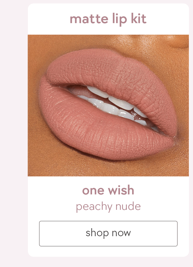 shop one wish matte lip kit