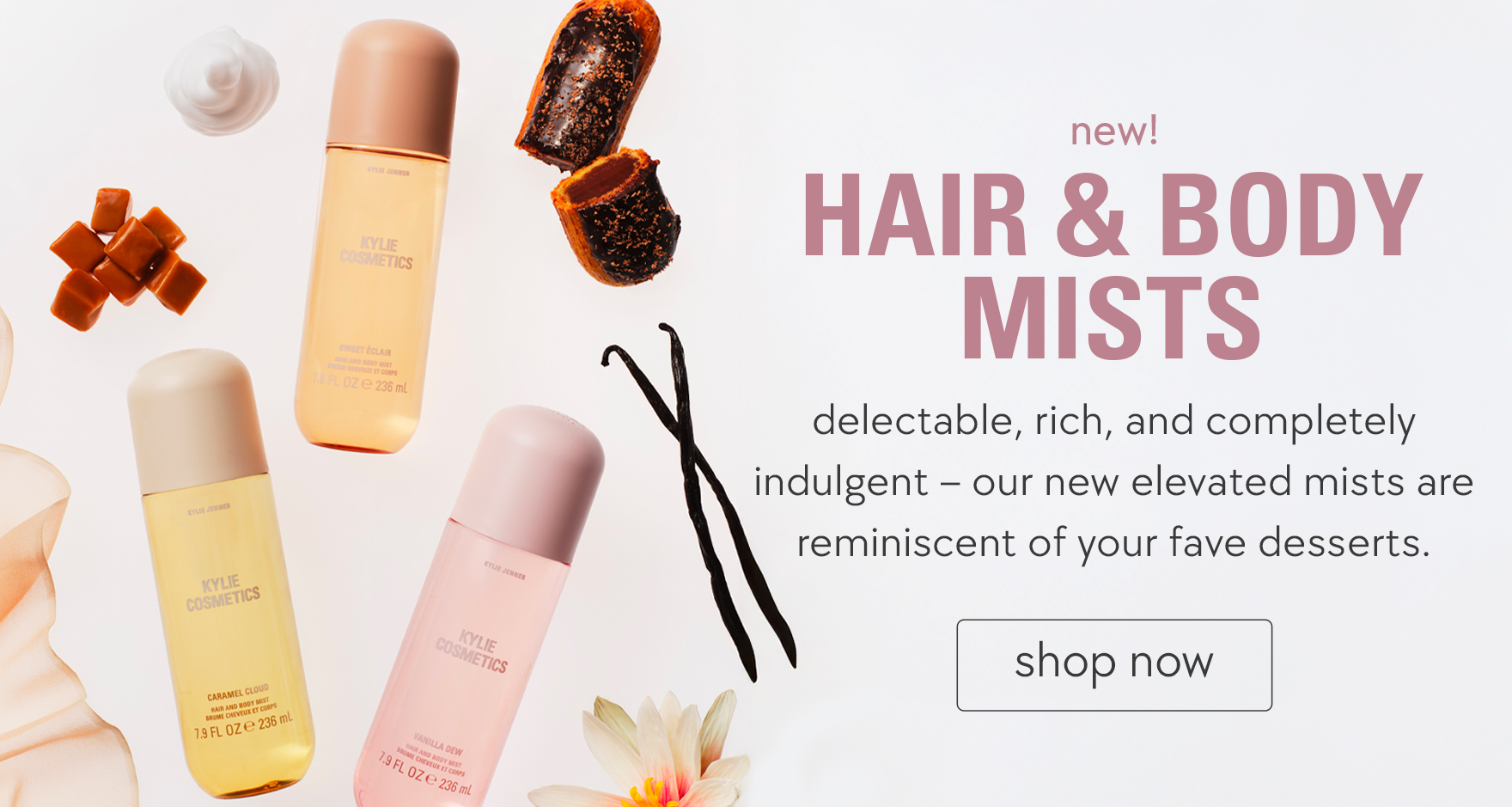 new! hair & body mists new! hair & body mists