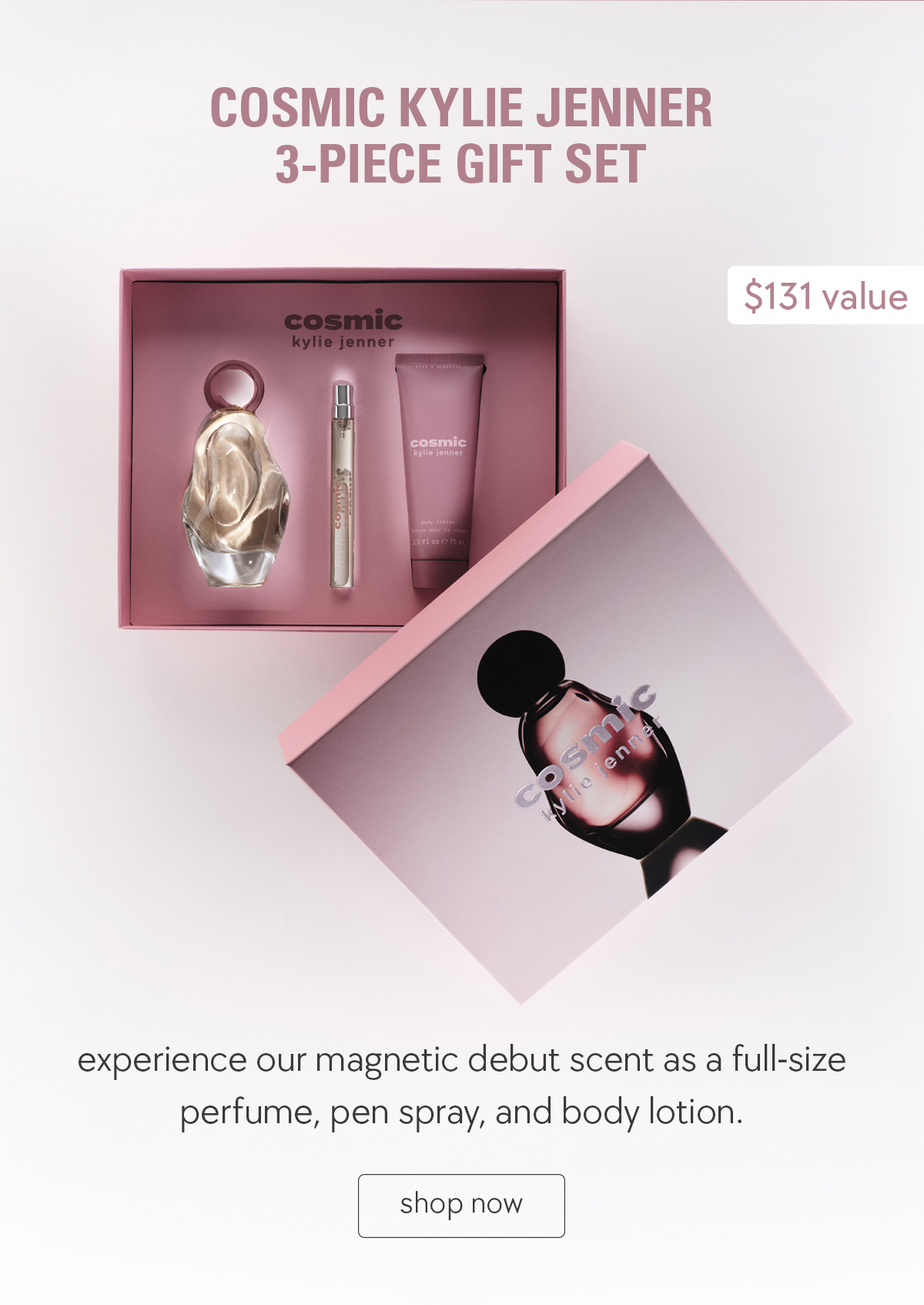 cosmic kylie jenner 3-piece gift set cosmic kylie jenner 3-piece gift set