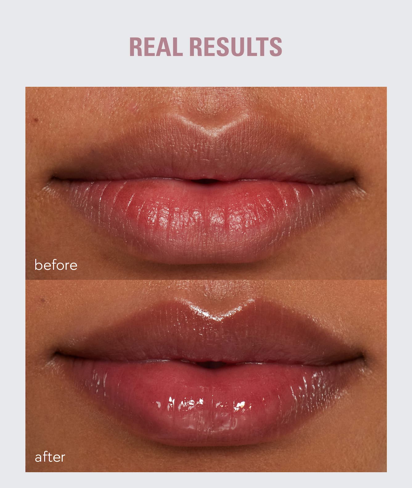 real results - before and after