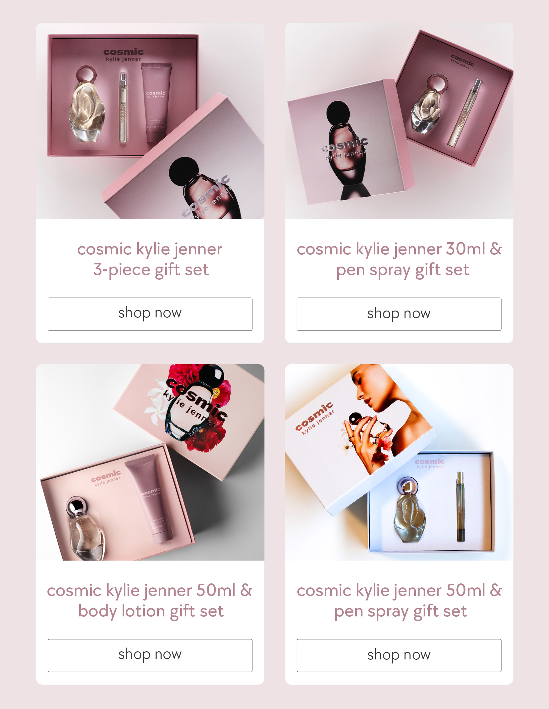 cosmic kylie jenner: a sweet, magnetic, ambery floral scent