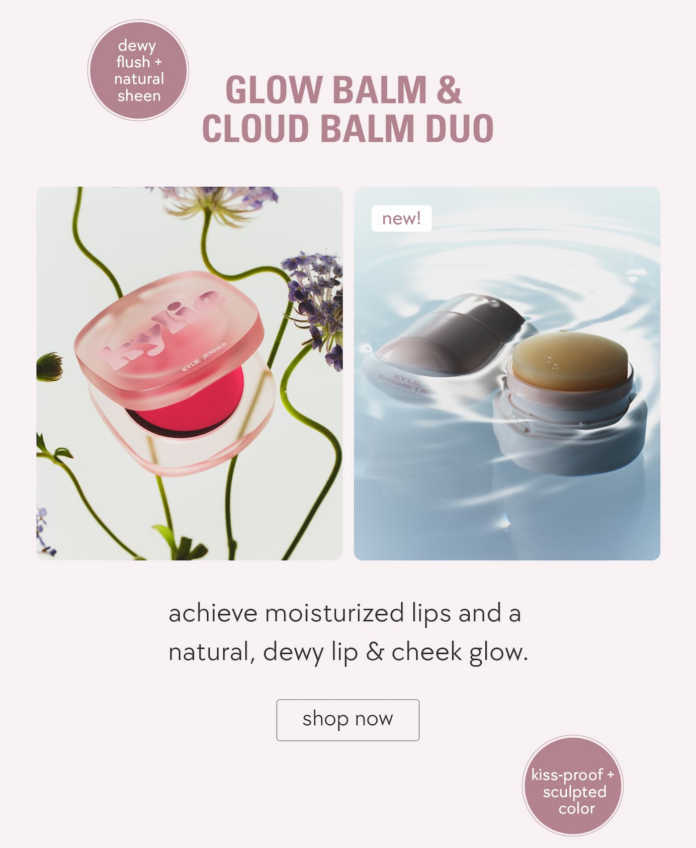 glow balm & cloud balm duo
