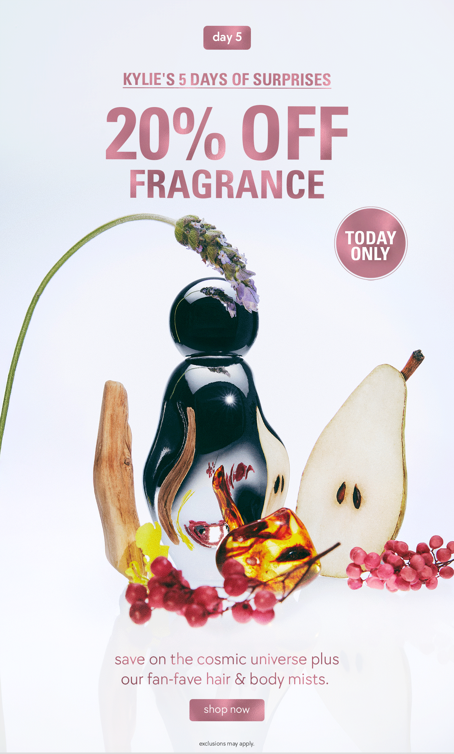 20% off fragrance