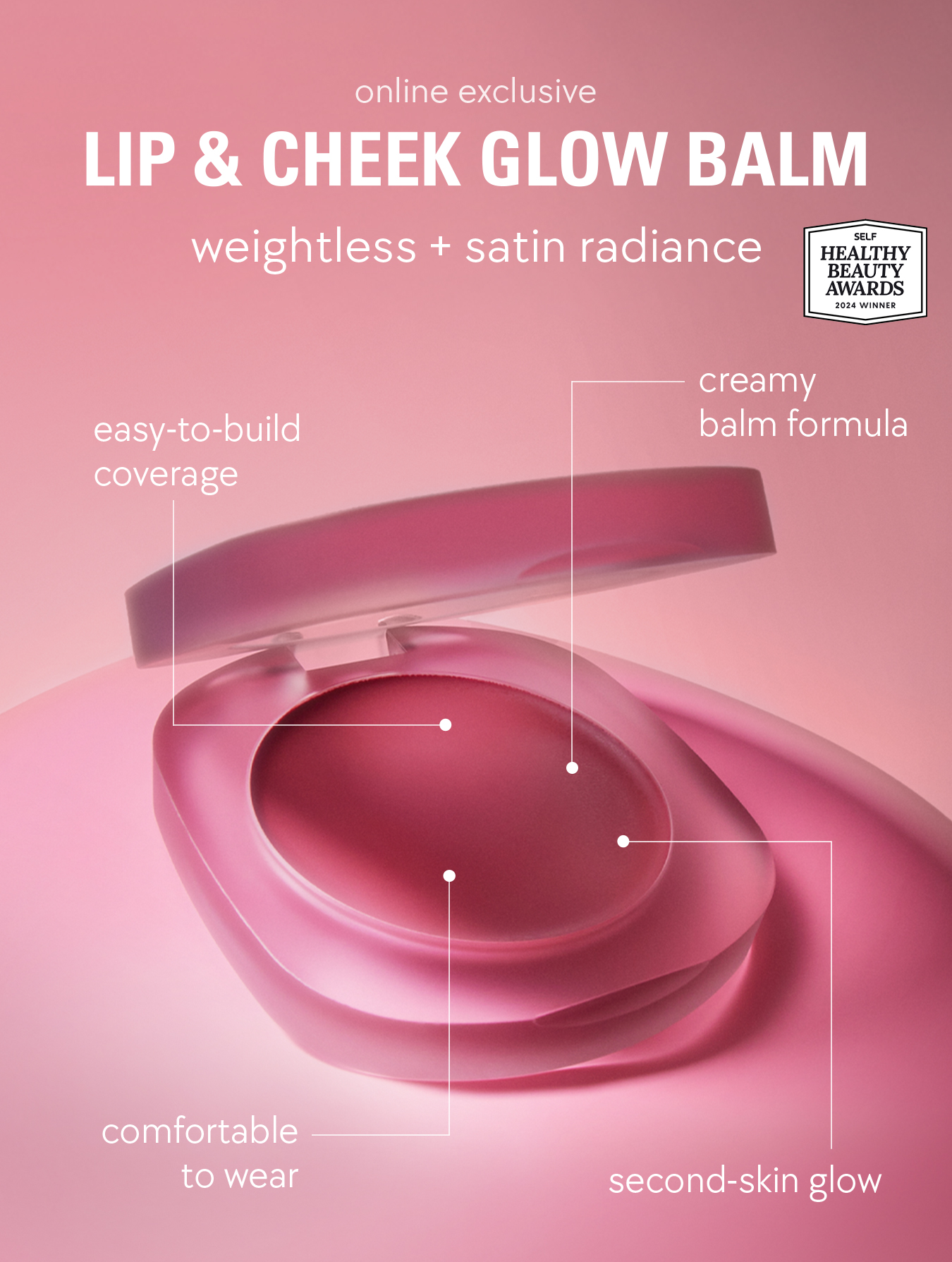 shop lip & cheek glow balm