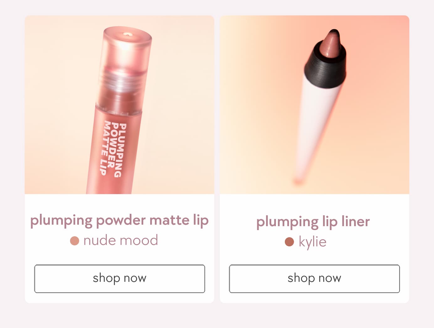 Kylie's Faves - Plumping Powder Matte Lip & Plumping Lip Liner