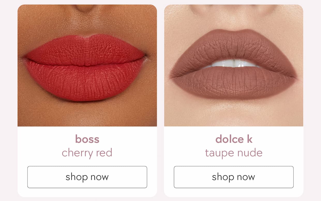 shop more matte lip kits