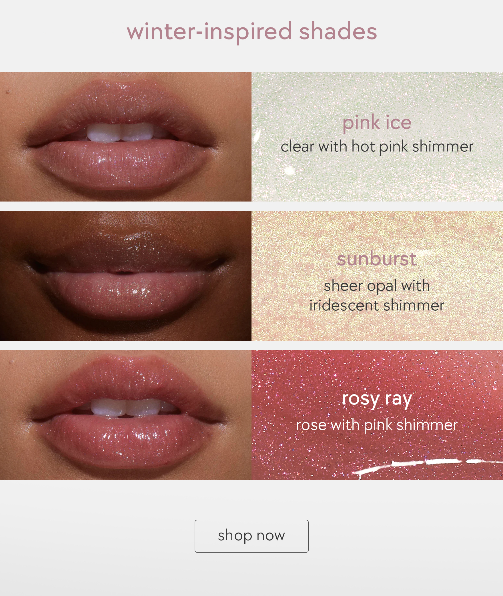 winter-inspired shades