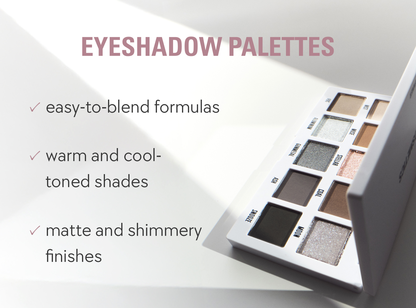 eyeshadow palettes