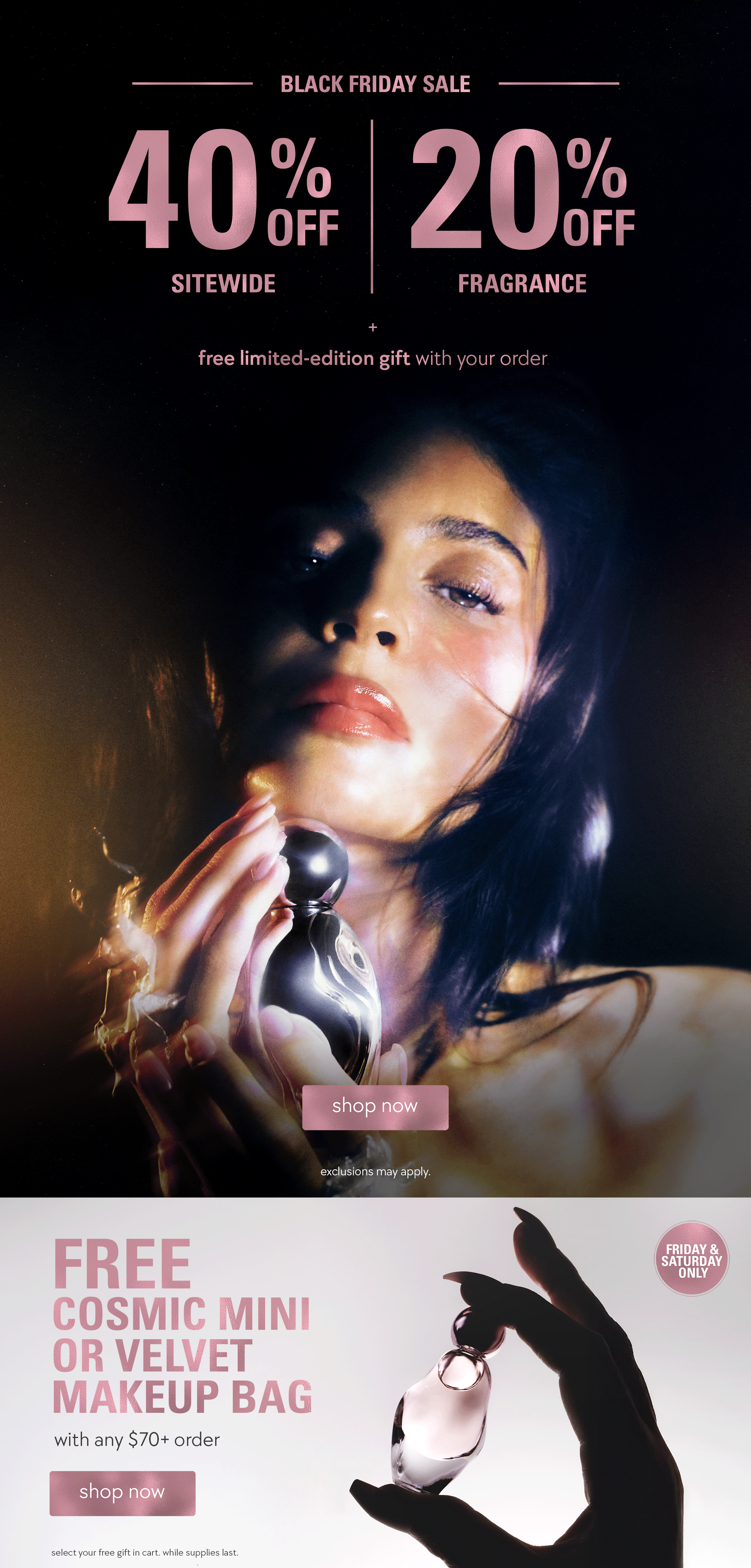 40% off sitewide + free limited-edition gift with your order