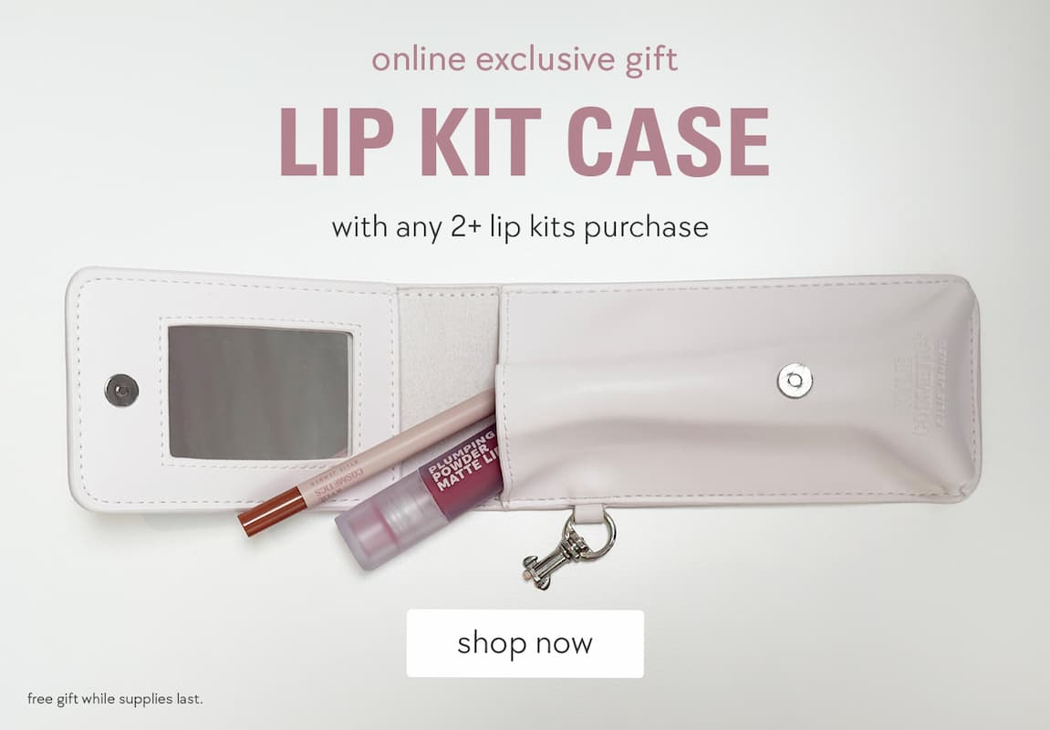 online exclusive gift: lip kit case