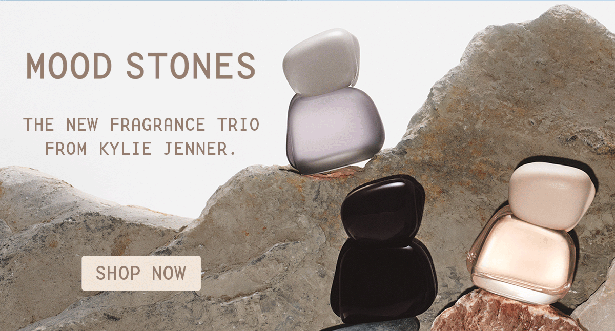 Mood Stones: the new fragrance trio from kylie jenner